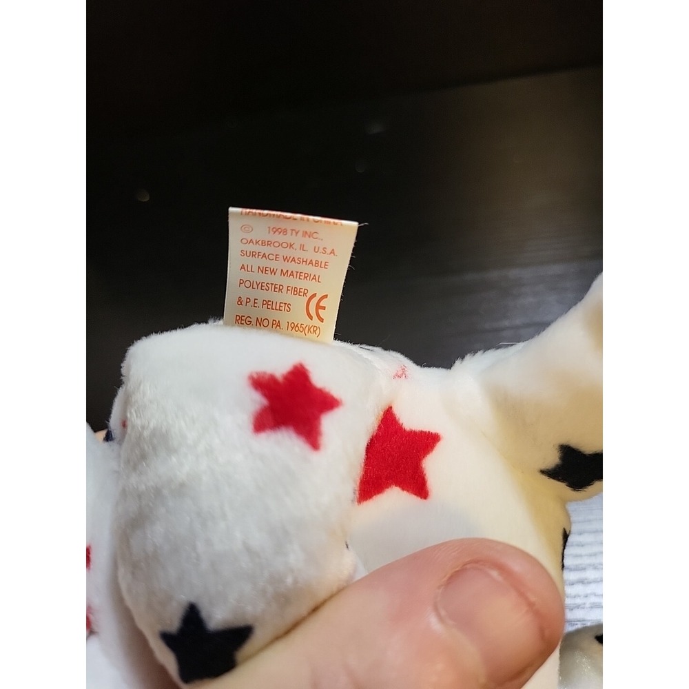 Ty Glory the Bear Plush Toy - 4188 - Picture 7 of 8